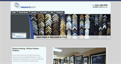 Desktop Screenshot of framingshop.co.uk
